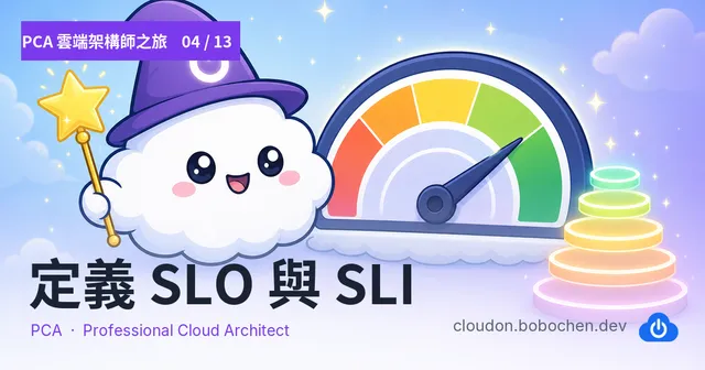 PCA 雲端架構師之旅 04 — 定義 SLO 與 SLI