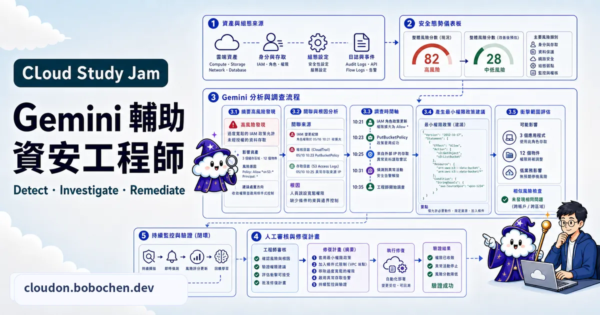 Gemini 輔助資安工程師